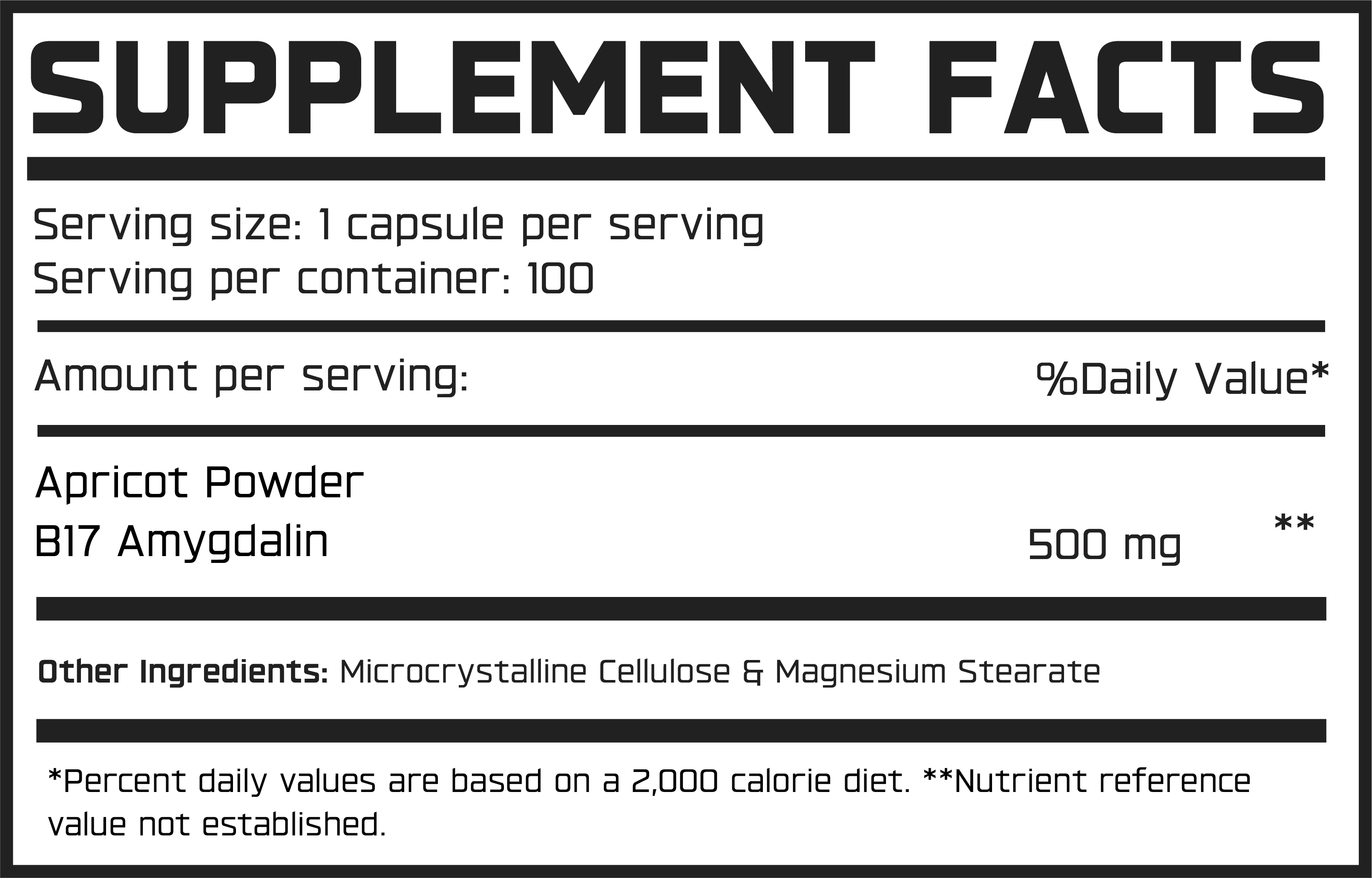B17 500mg